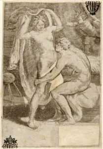 Due amanti (dalla serie: Amorosi diletti degli Dei)